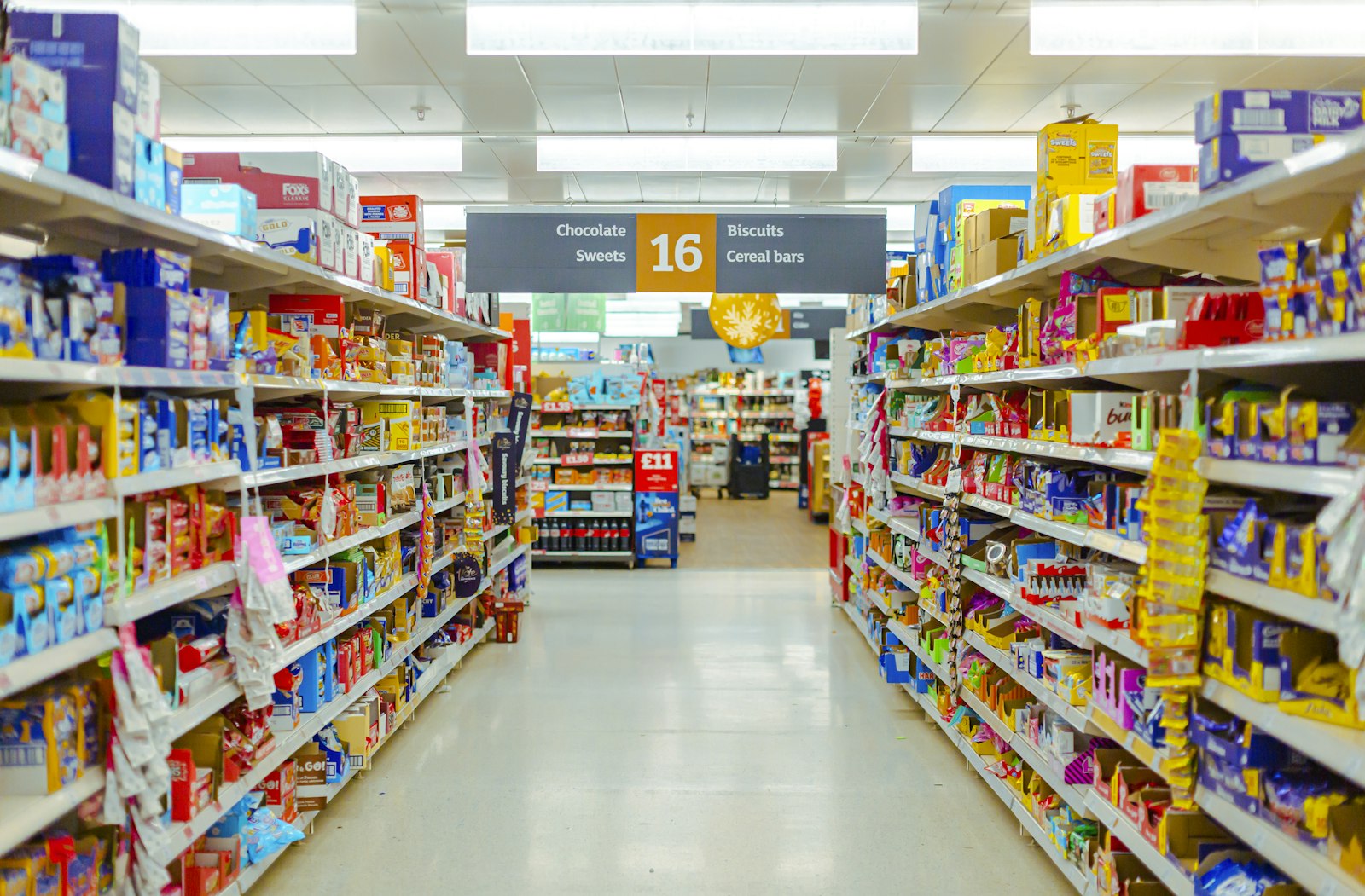 Image d'illustration — rayon alimentaire, grande distribution