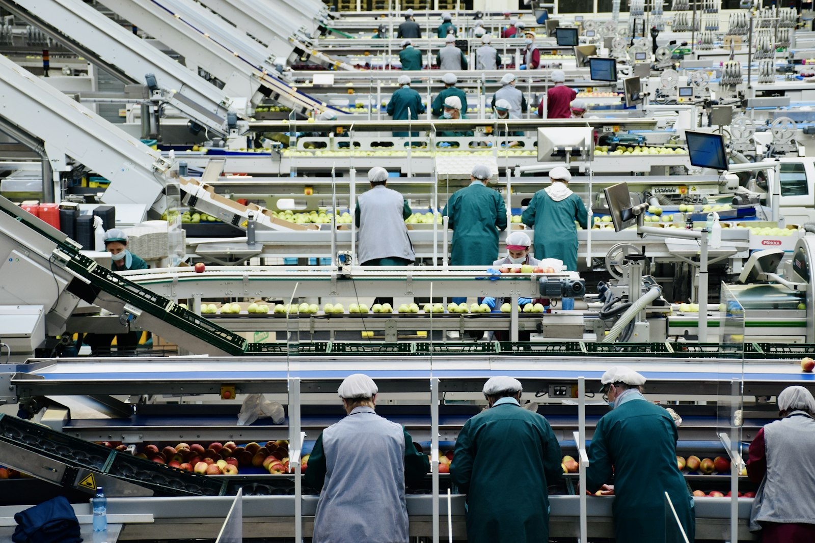 Image d'illustration — ligne de production industrielle